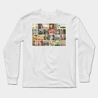 Postcard from Melbourne, Australia Long Sleeve T-Shirt